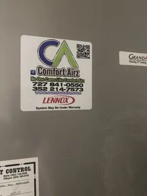 Comfort Airz Heating & Cooling Logo