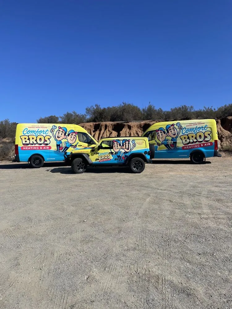 Slide of Comfort Bros Heating, Air & Plumbing.