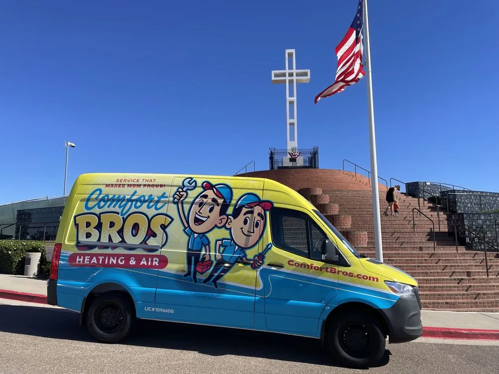 Slide of Comfort Bros Heating, Air & Plumbing.