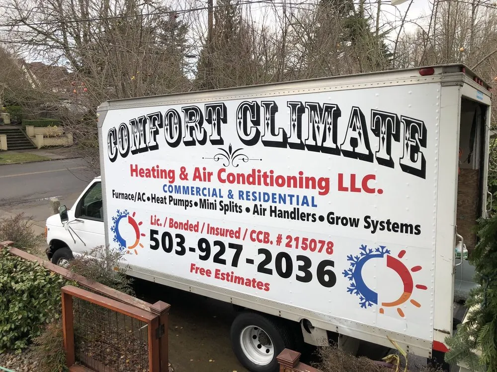 Slide of Comfort Climate Heating & Air Conditioning