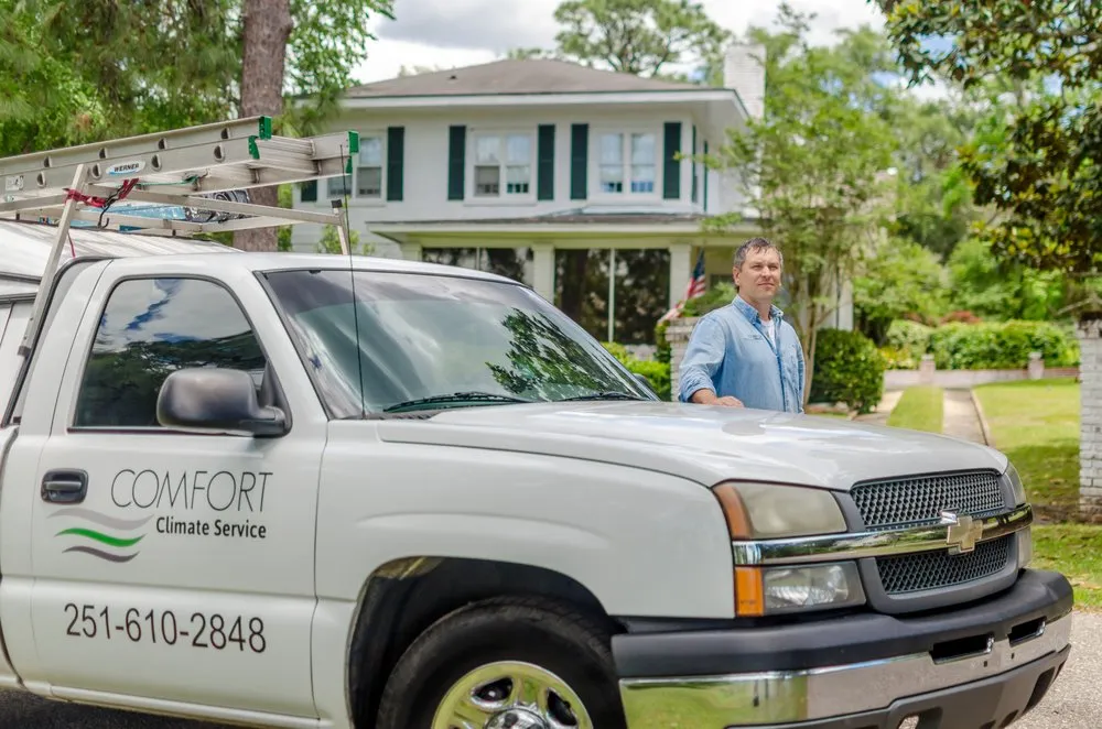 Slide of Comfort Climate Service