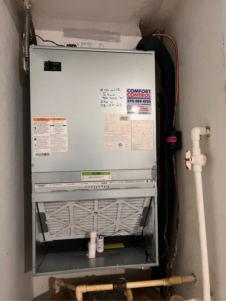 Slide of Comfort Control Air Conditioning Specialists