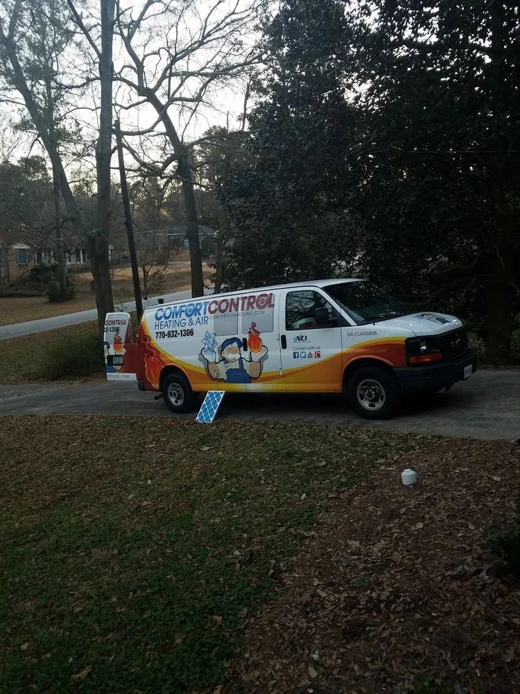 Slide of Comfort Control Heating & Air