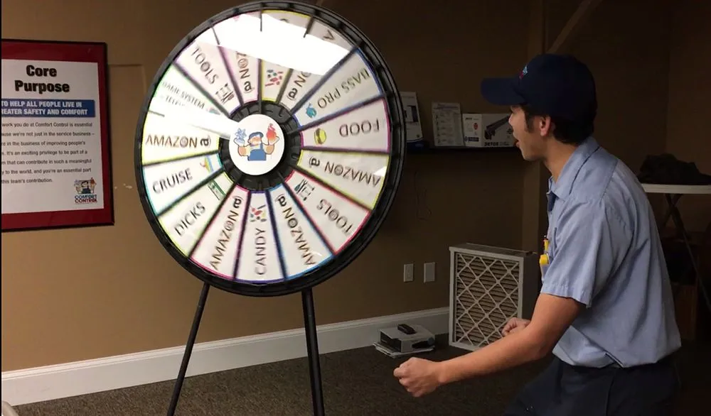 Slide of Comfort Control Heating & Air