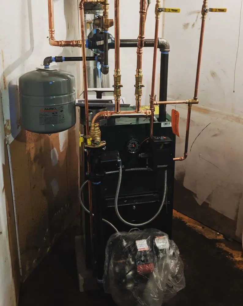 Slide of Comfort Control Heating and Cooling