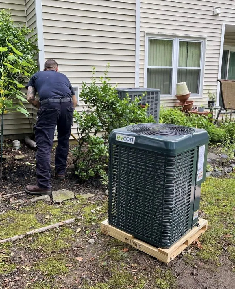 Slide of Comfort Control Heating and Cooling