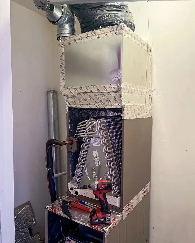 Slide of Comfort Control Heating and Cooling