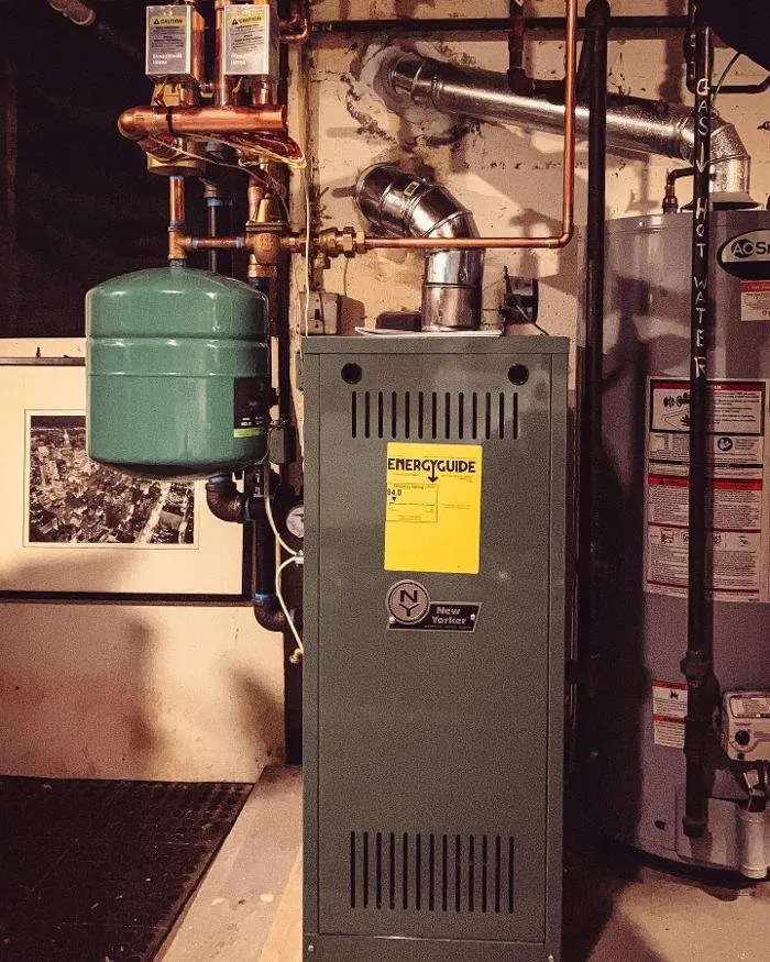 Slide of Comfort Control Heating and Cooling