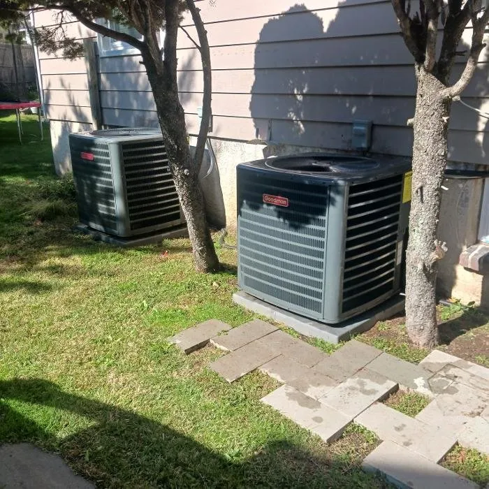 Slide of Comfort Control Heating and Cooling