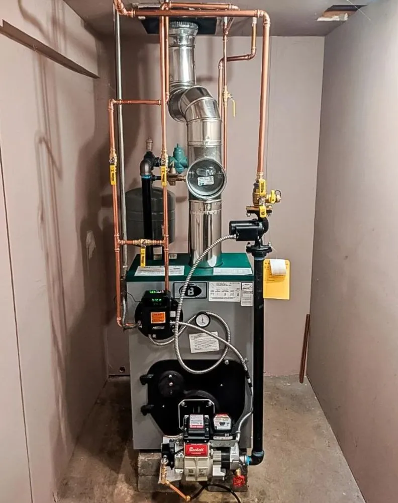 Slide of Comfort Control Heating and Cooling