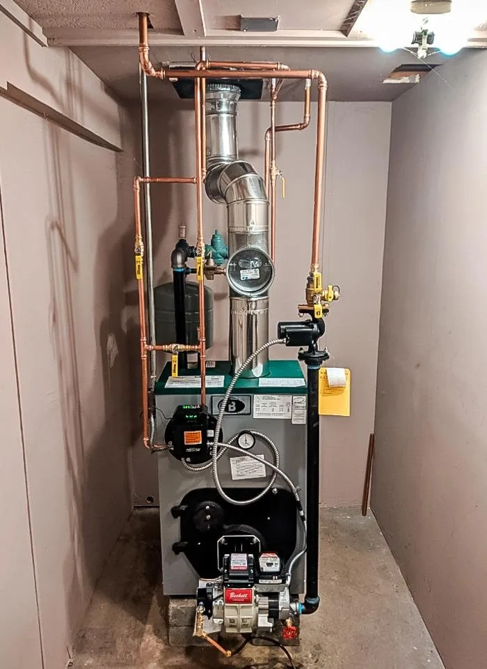 Slide of Comfort Control Heating and Cooling