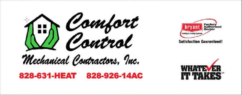 Slide of Comfort Control Mechanical Contractors