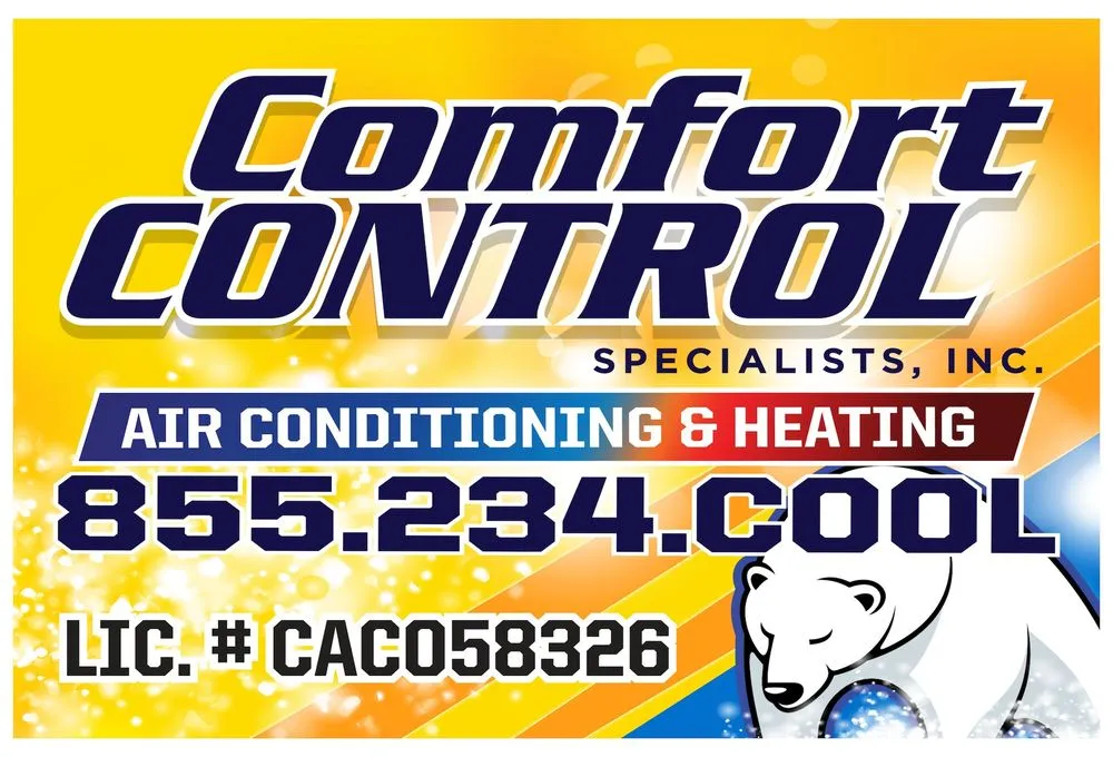 Slide of Comfort Control Specialists