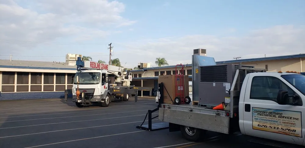 Slide of Comfort Demand Mechanical Service