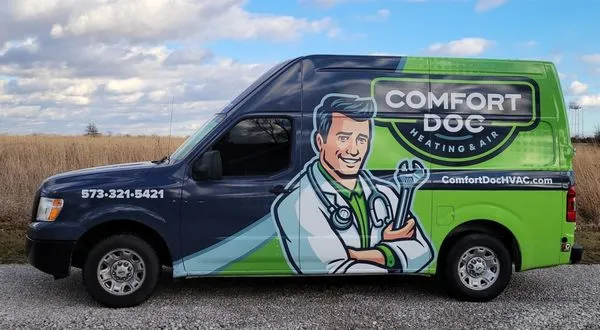 Comfort Doc Heating and Air Logo