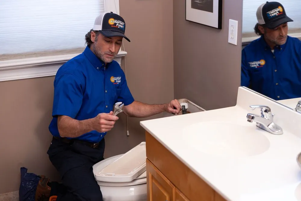 Slide of Comfort First Heating and Cooling