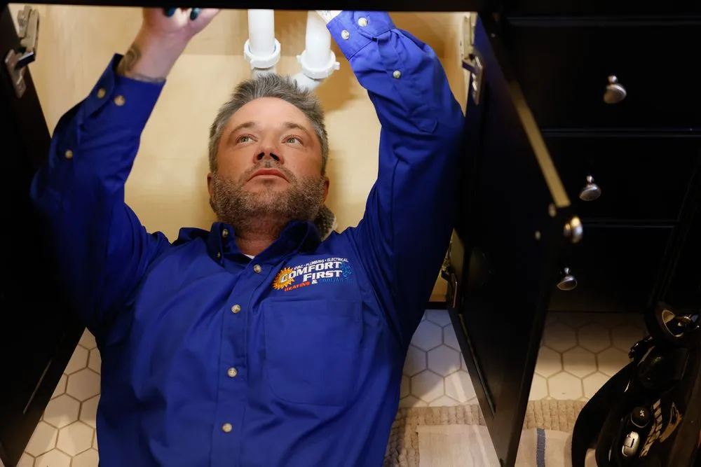 Slide of Comfort First Heating and Cooling