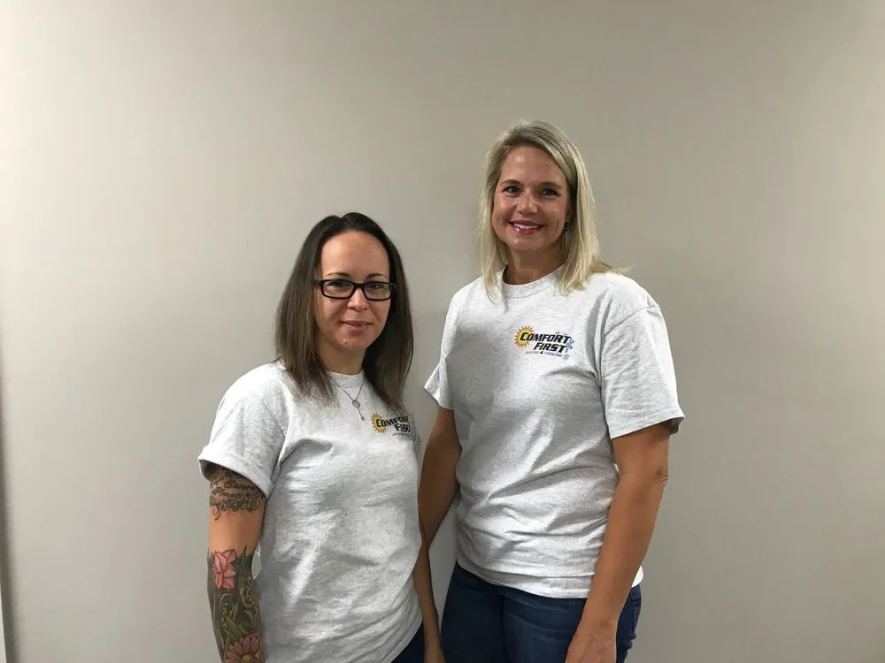 Slide of Comfort First Heating and Cooling