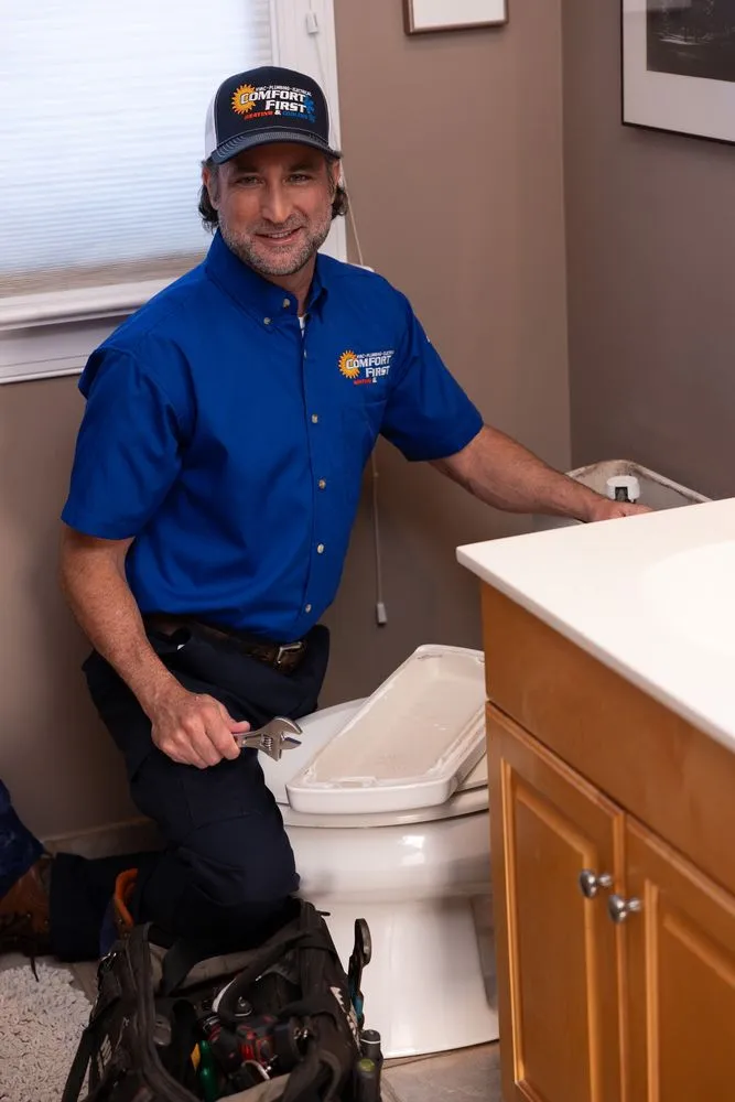 Slide of Comfort First Heating and Cooling