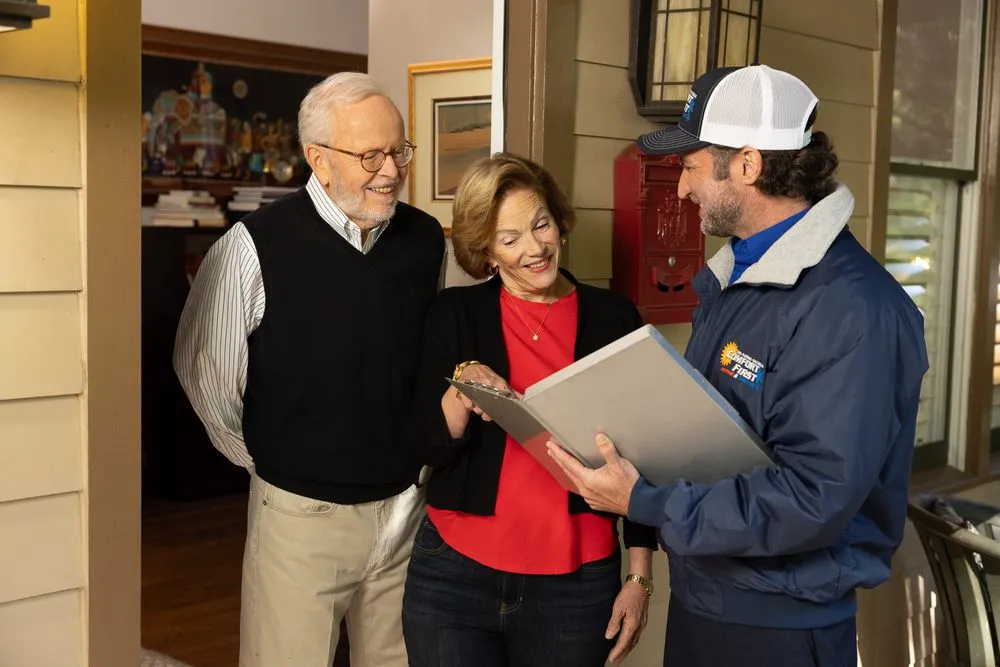 Slide of Comfort First Heating and Cooling