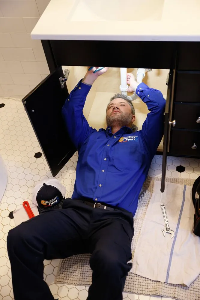 Slide of Comfort First Heating and Cooling