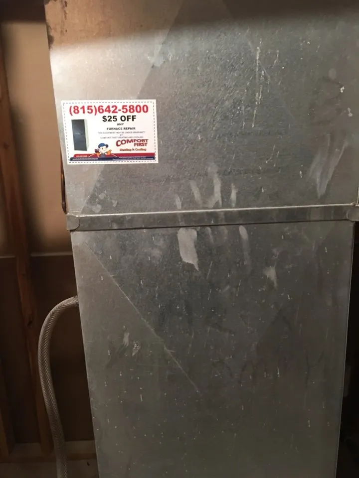 Slide of Comfort First Heating and Cooling