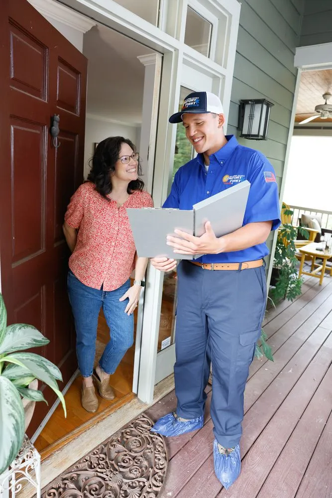 Slide of Comfort First Heating and Cooling