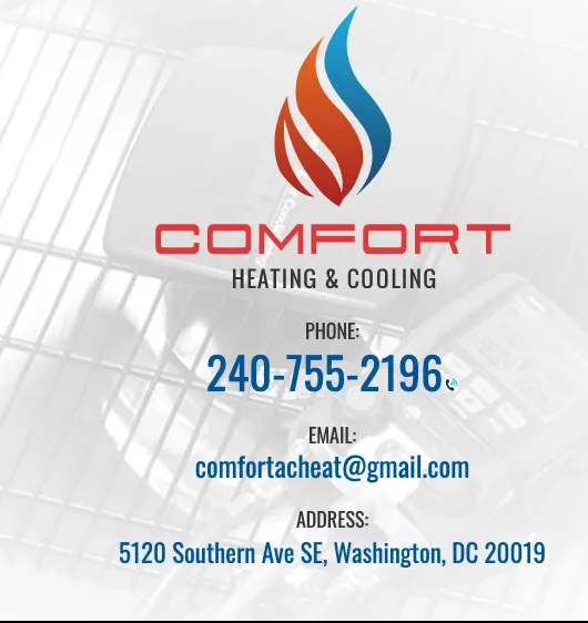 Slide of Comfort Heating and Cooling / Plumbing