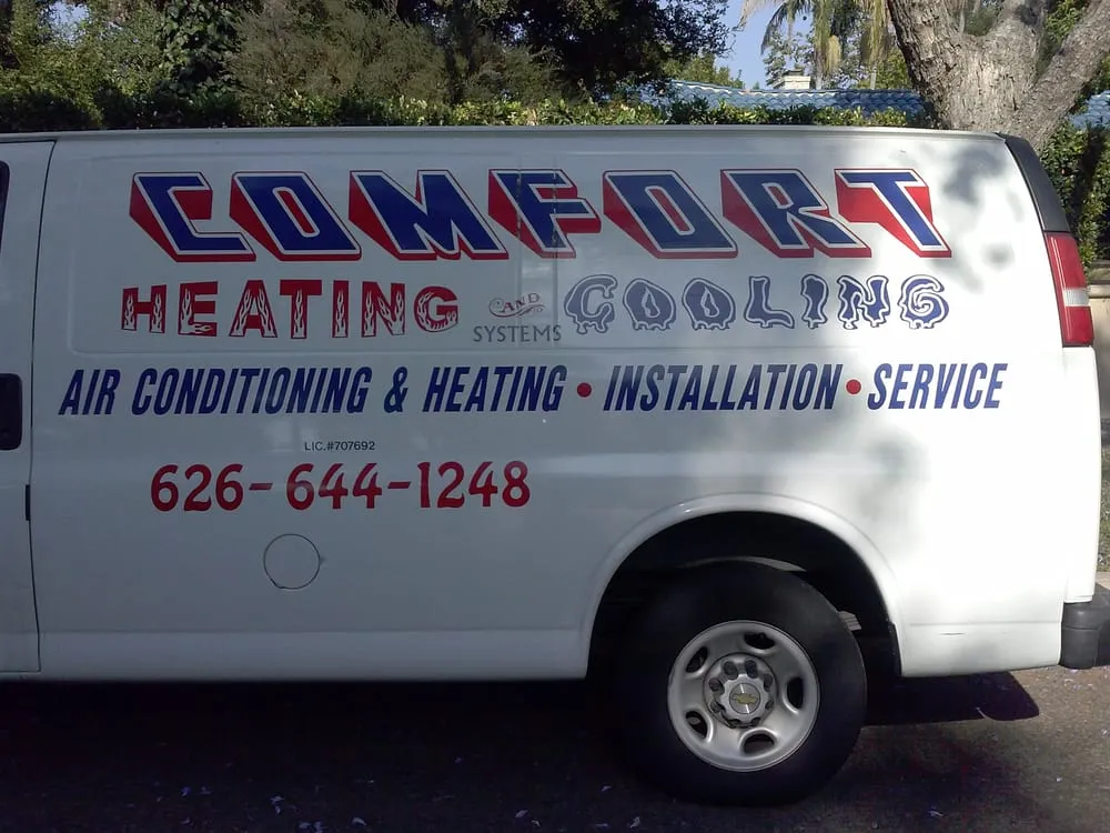 Slide of Comfort Heating and Cooling Systems