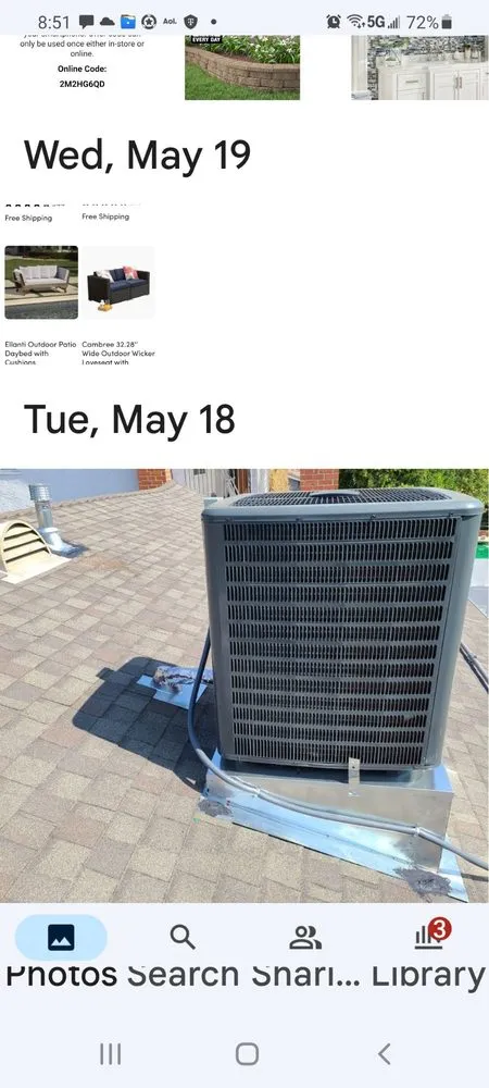 Slide of Comfort Heating and Cooling Systems