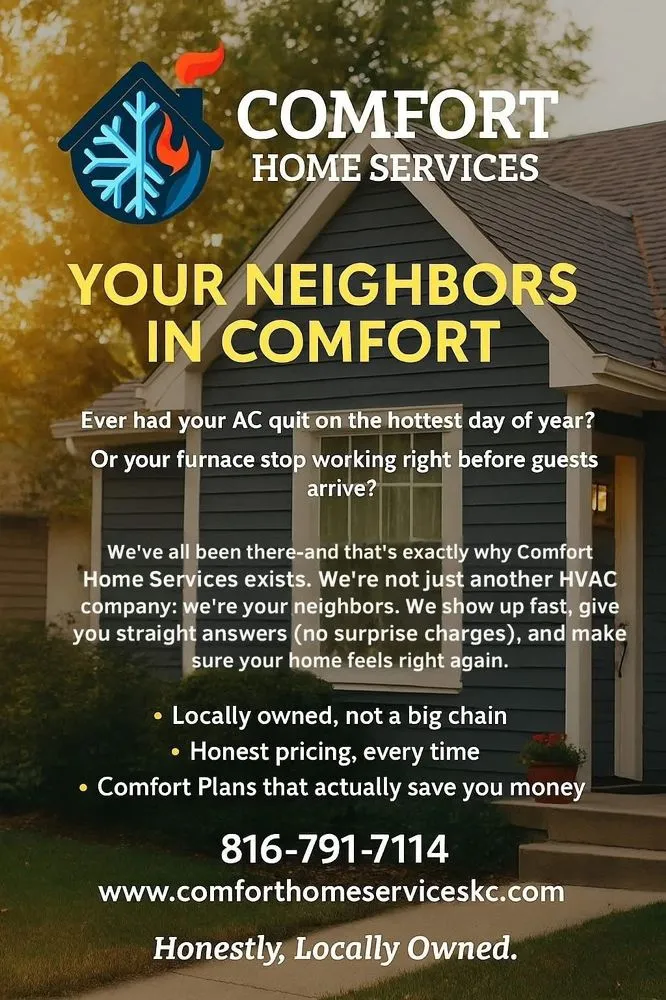 Slide of Comfort Home Services