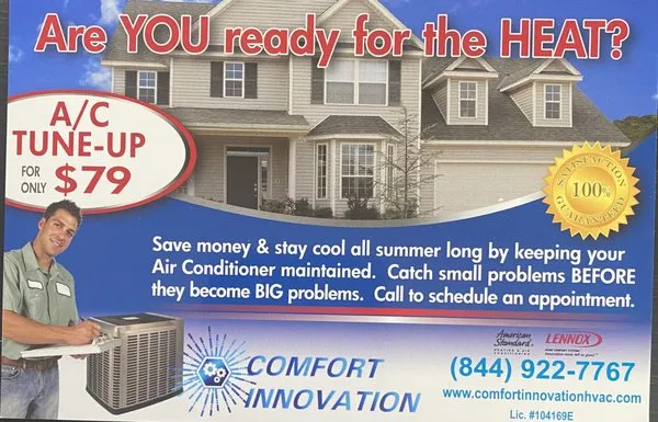 Comfort Innovation Heating & Cooling Logo