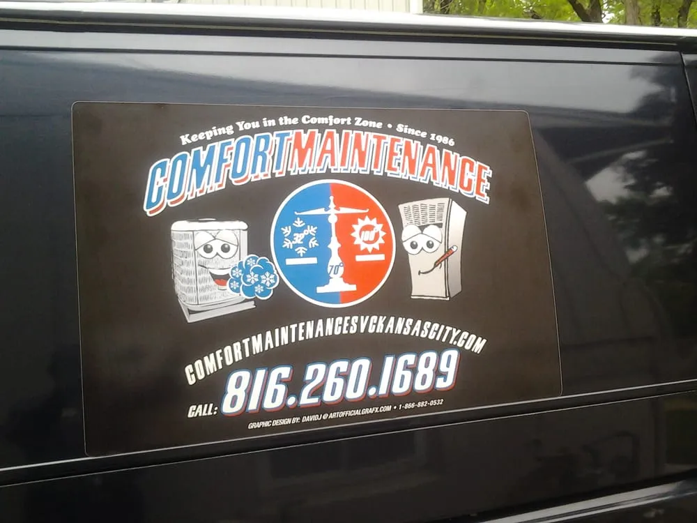 Slide of Comfort Maintenance Heating & Cooling