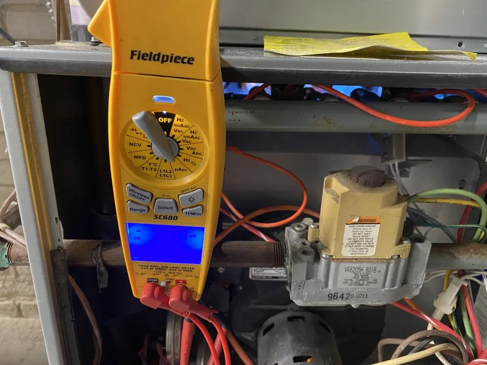 Slide of Comfort Mechanical Heating and Cooling