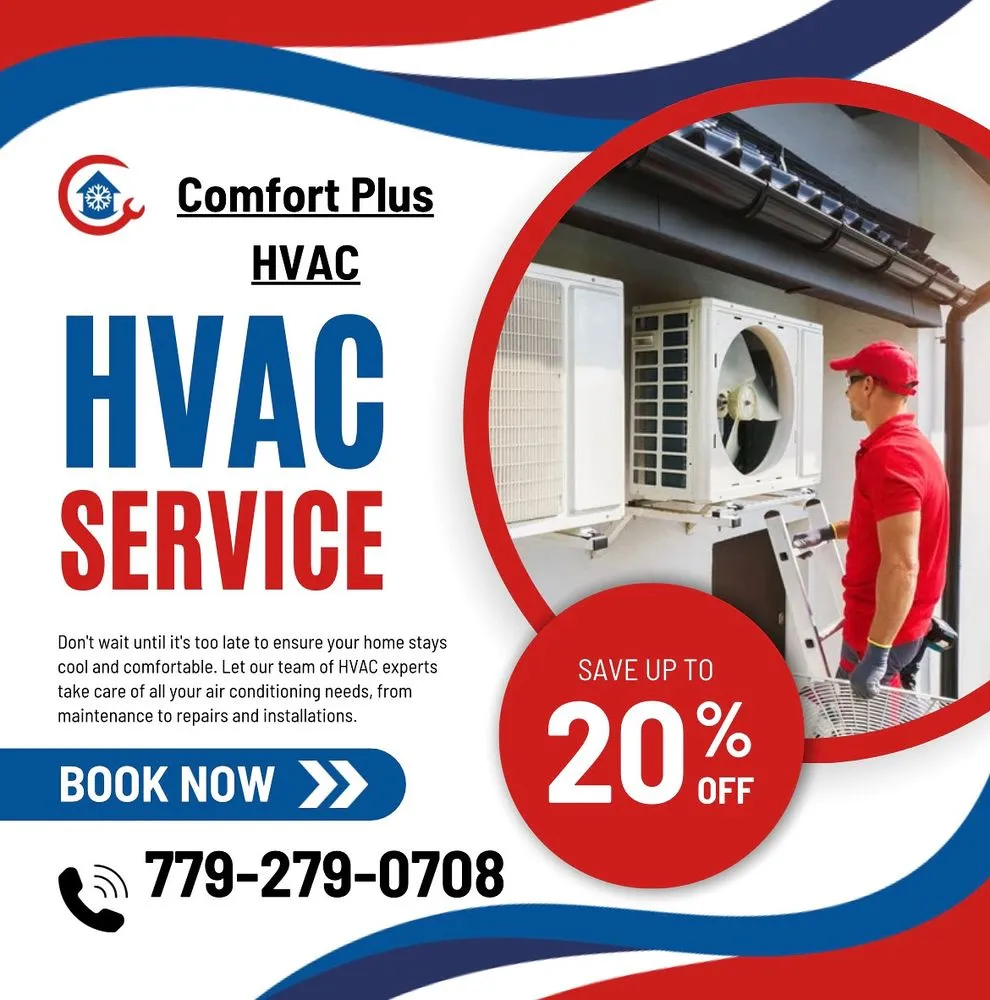 Slide of Comfort Plus HVAC