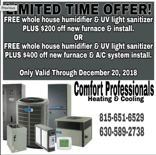 Slide of Comfort Professionals