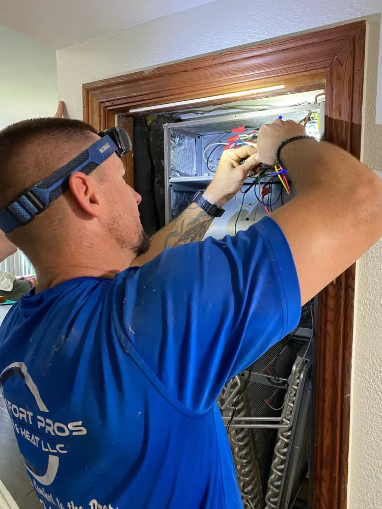 Slide of Comfort Pros Air & Heat