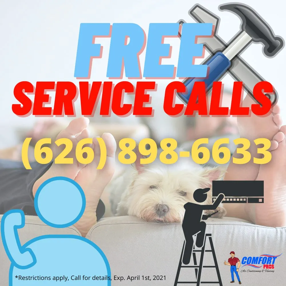 Trusted air conditioning tune-up experts serving La Crescenta, CA - Comfort Pros Air Conditioning and Heating