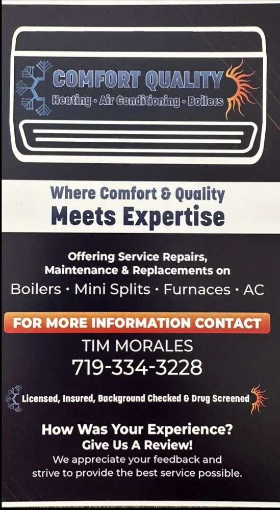 Slide of Comfort Quality