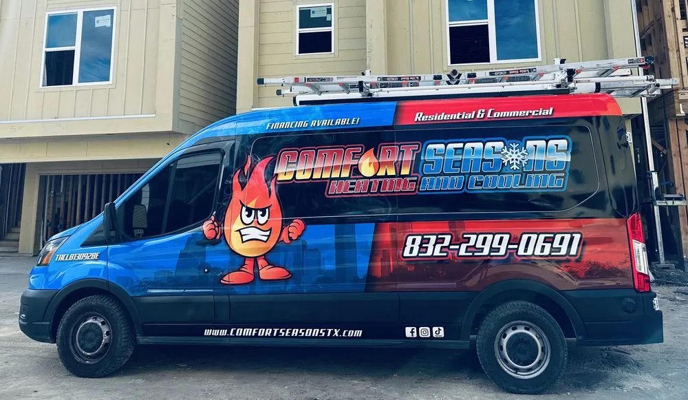 Slide of Comfort Seasons Heating and Cooling