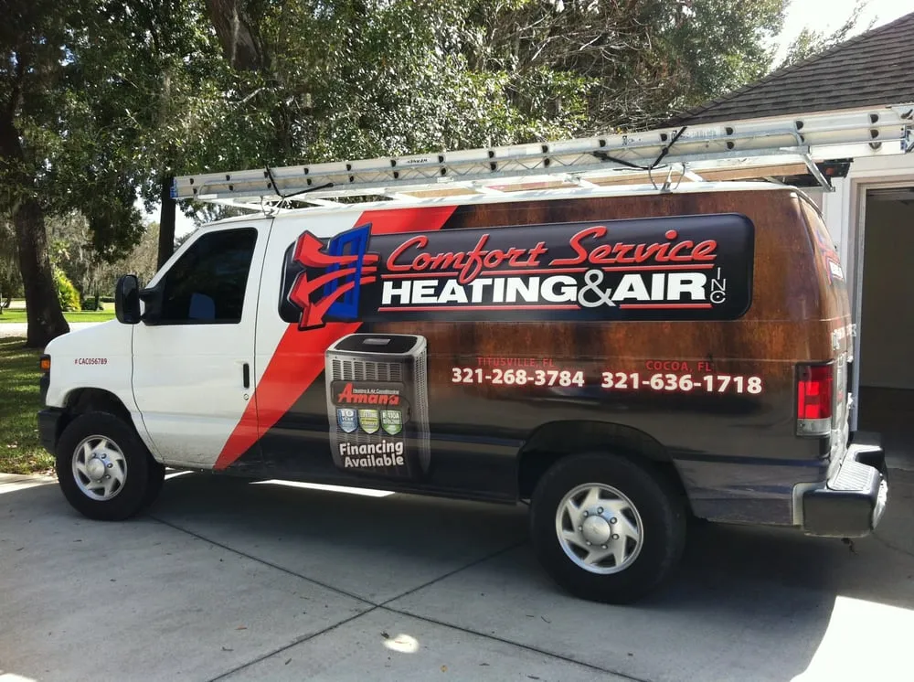 Slide of Comfort Service Heating and Air