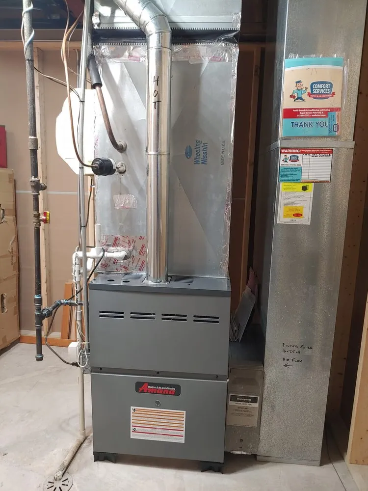 Slide of Comfort Services Heating & Air Conditioning