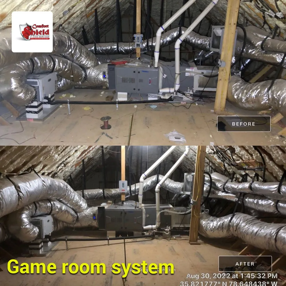 Slide of Comfort Shield HVAC Services