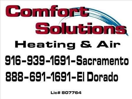 Slide of Comfort Solution Heating & Air Conditioning