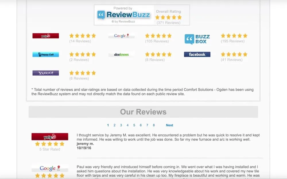 Slide of Comfort Solutions