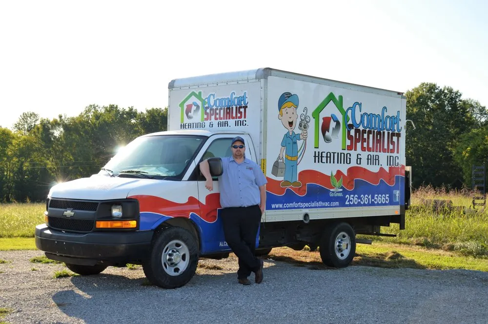 Slide of Comfort Specialist Heating and Air