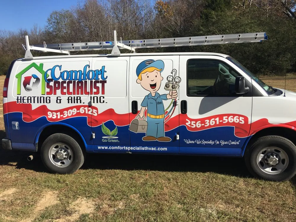 Slide of Comfort Specialist Heating and Air