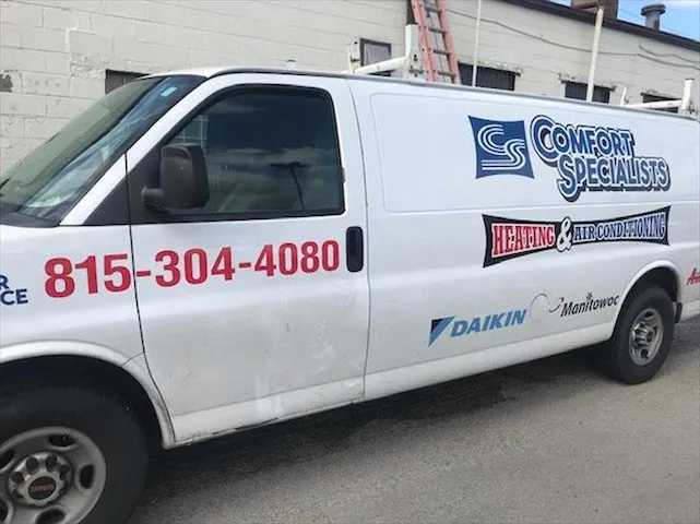 Slide of Comfort Specialists HVAC