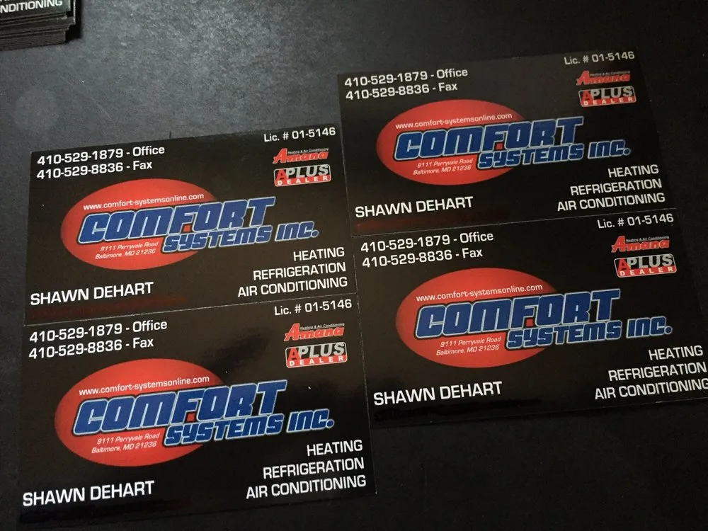 Local HVAC installation in Nottingham, MD - Comfort Systems