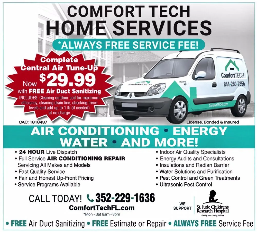 Slide of Comfort Tech Home Services